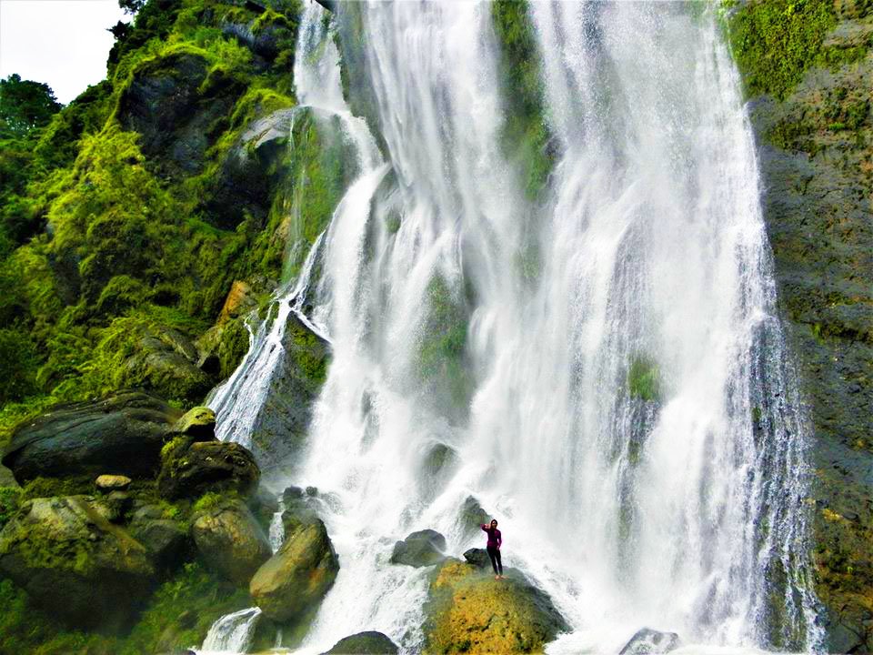 Tekip Falls in Bakun. One of the tourist spots of Benguet.