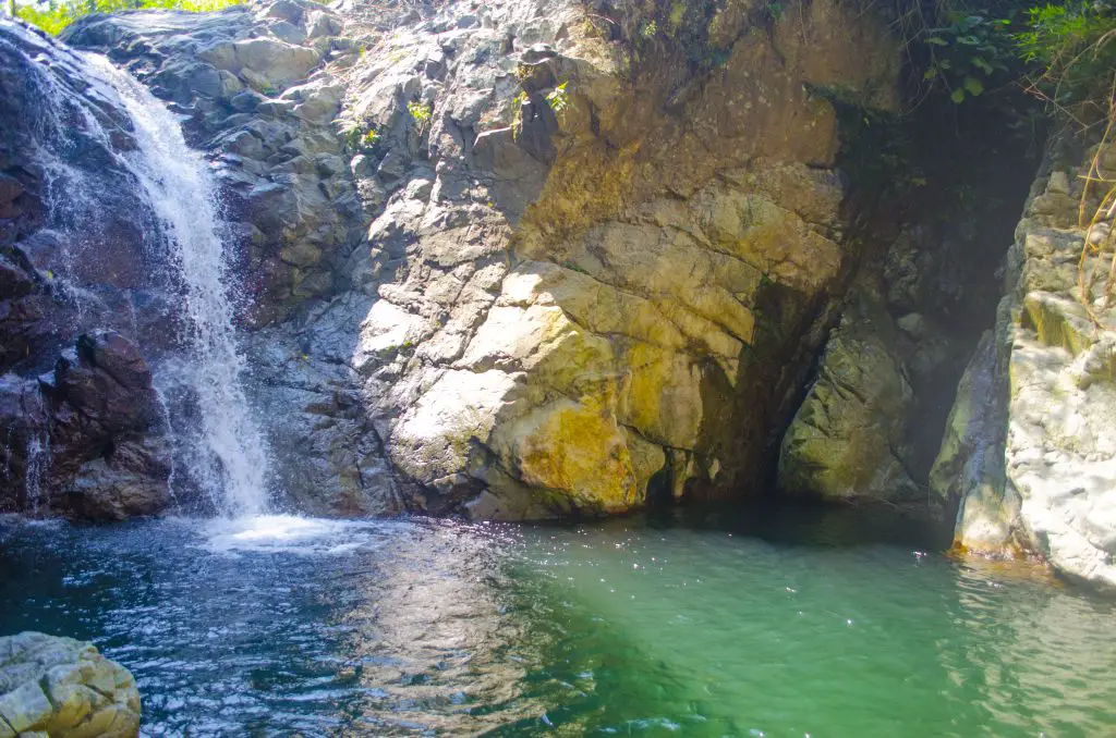 Binanga Falls of Shilan, La Trinidad.