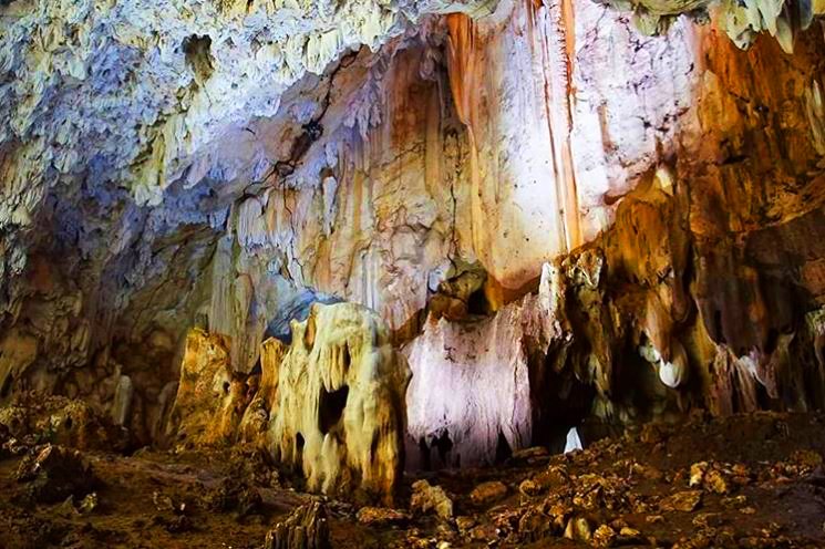 Abualan Cave in San Juan. One of the tourist spots of Abra.