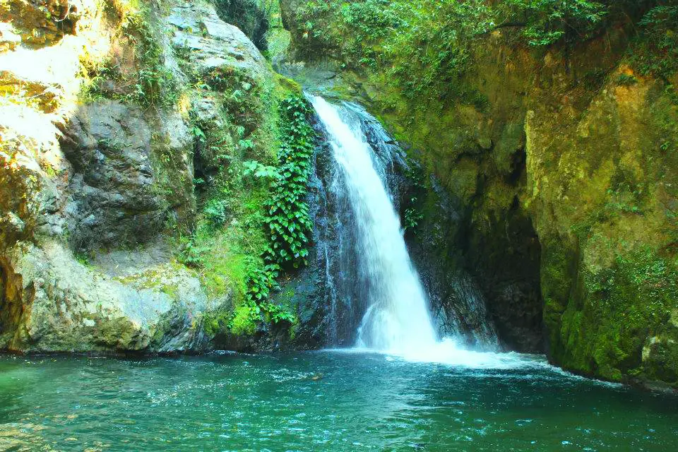 Manambor falls in Tineg. One of the tourist spots of Abra.