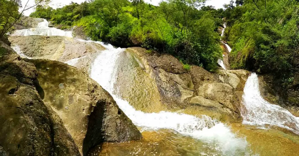Sapilang falls of Bangued. One of the tourist spots of Abra.