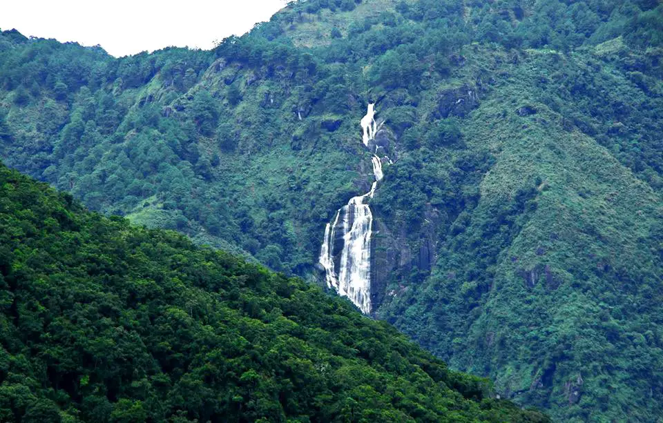 Pey-og Falls. One of the tourist spots in Kapangan, Benguet.