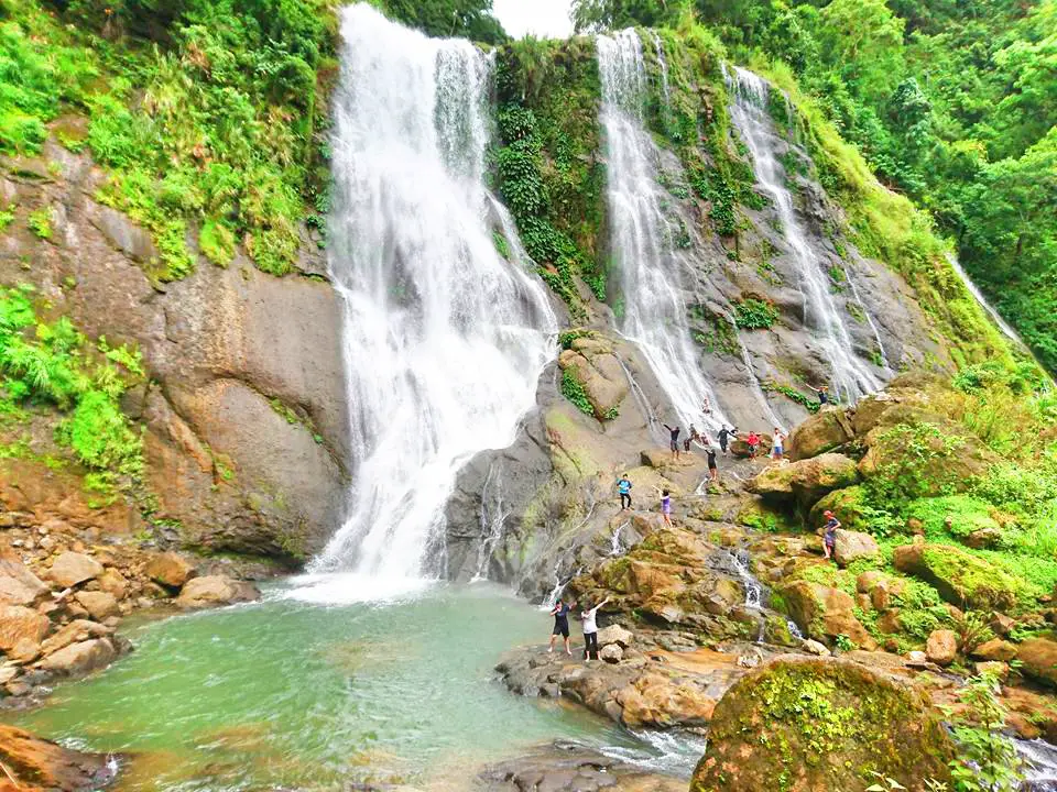 Badi Falls. One of the tourist spots in Kapangan, Benguet.