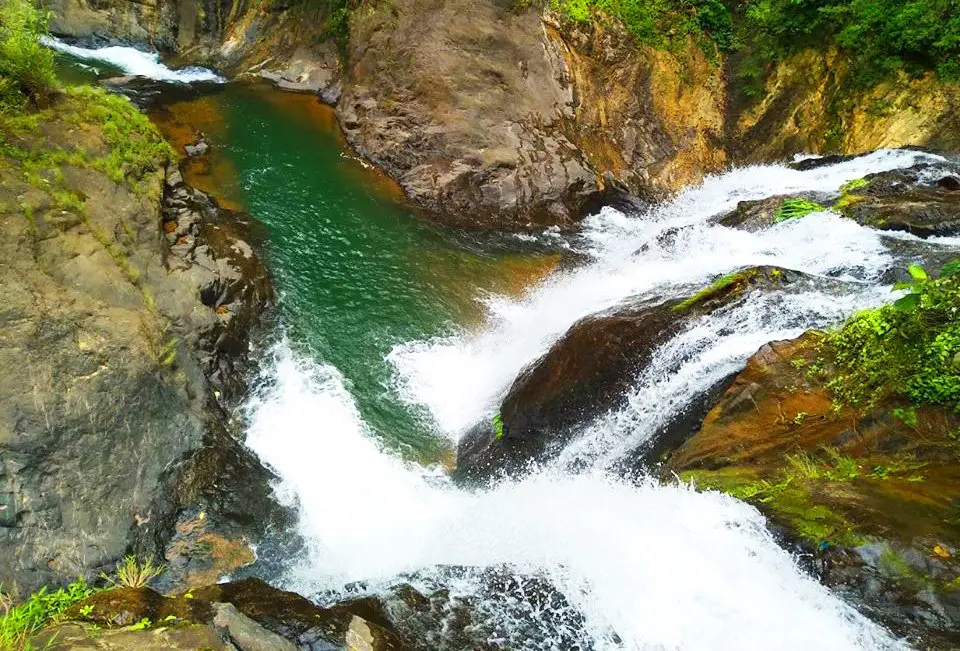 One of the smaller cascades of Badi falls in Kapangan, Benguet.