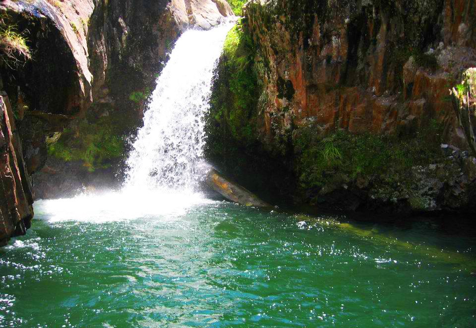 Bumayyeng Falls. One of the tourist spots in Sagada.