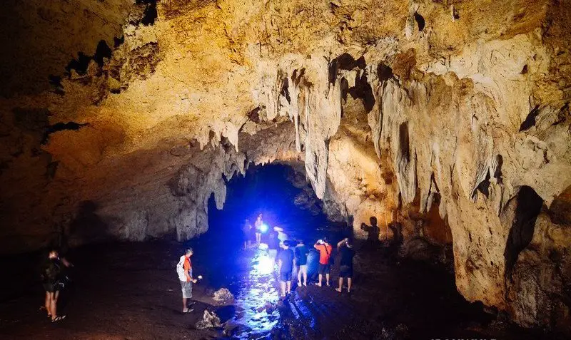 Aglipay cave is one of the tourist spots in Quirino province.