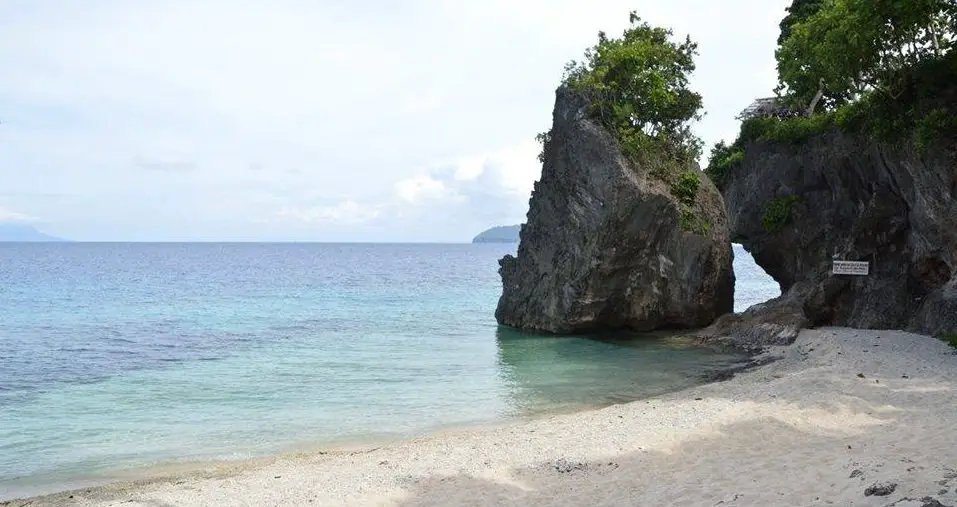 Tagkaan Beach is one of the tourist spots in Southern Leyte.