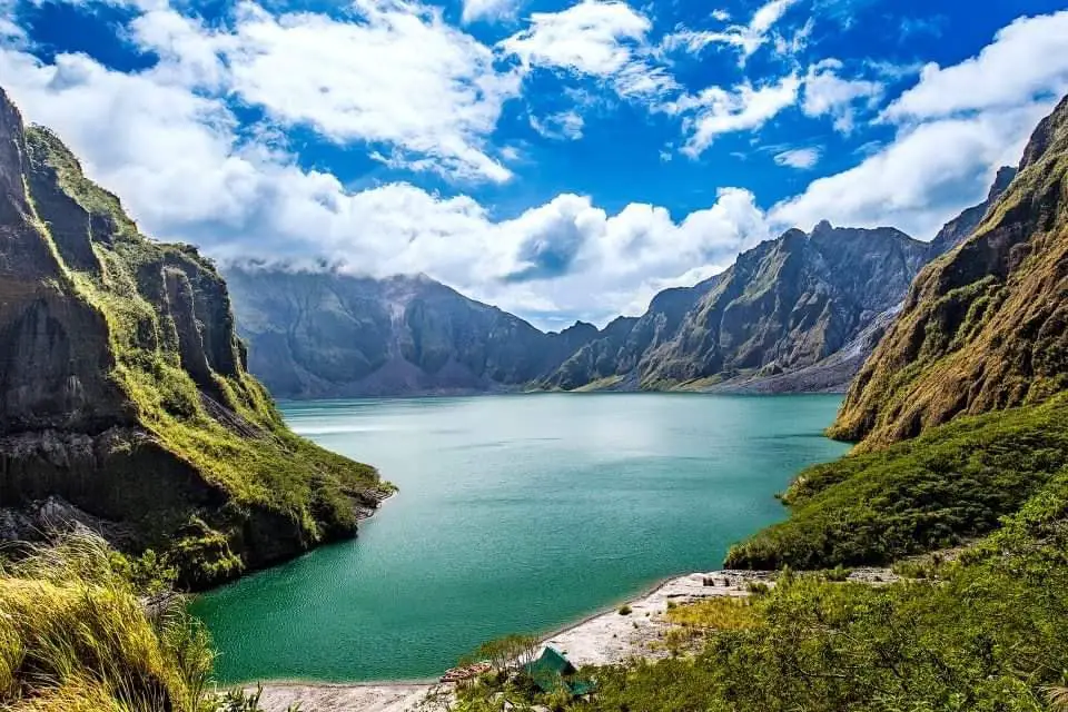 Mt Pinatubo is one of the tourist spots in Zambales