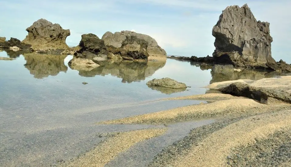 Dicasalarin Cove is one of the tourist spots in Aurora province.