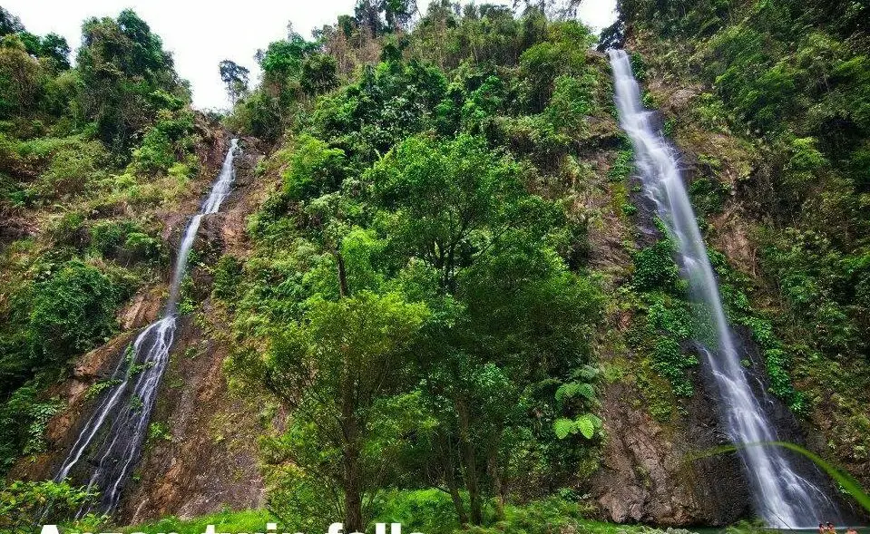 ANZAP Twin Falls is one of Tarlac tourist spots.