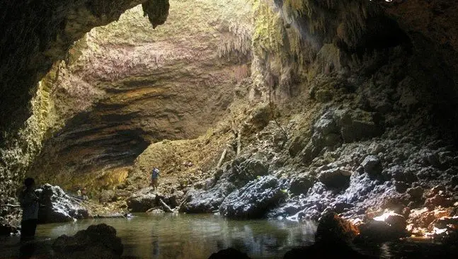 Hinayagan Cave is one Surigao Del Sur tourist spots.