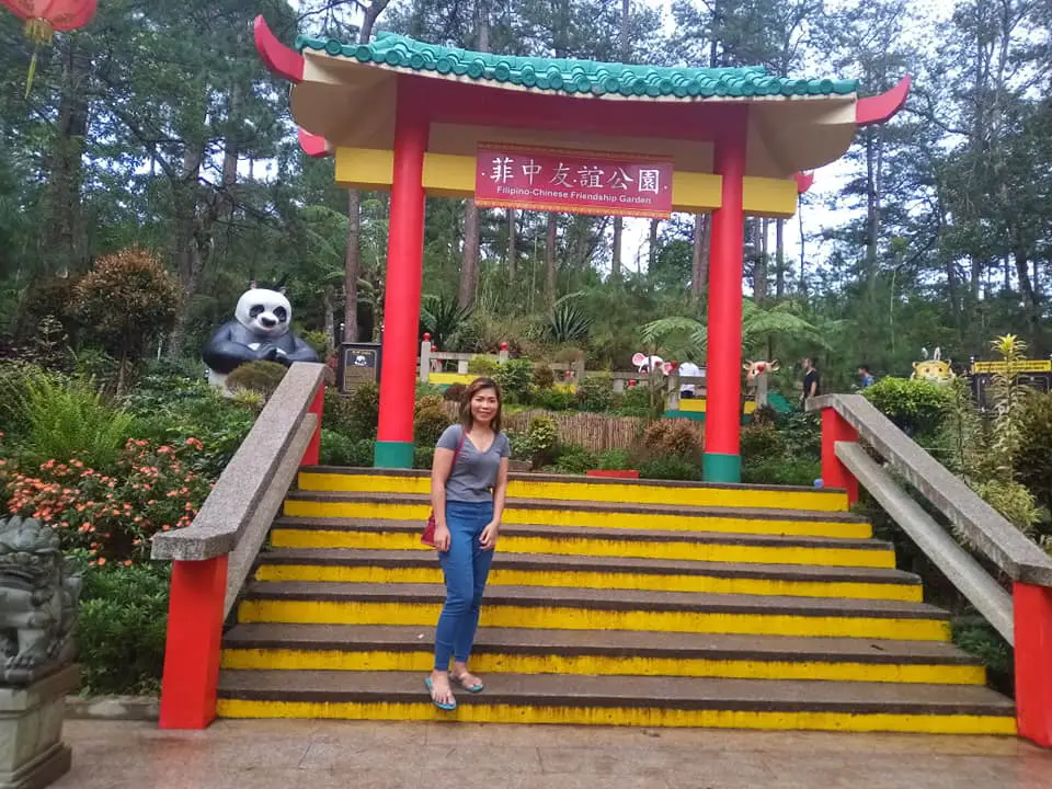 One of the sights at Friendship Garden in Botanical Garden Baguio