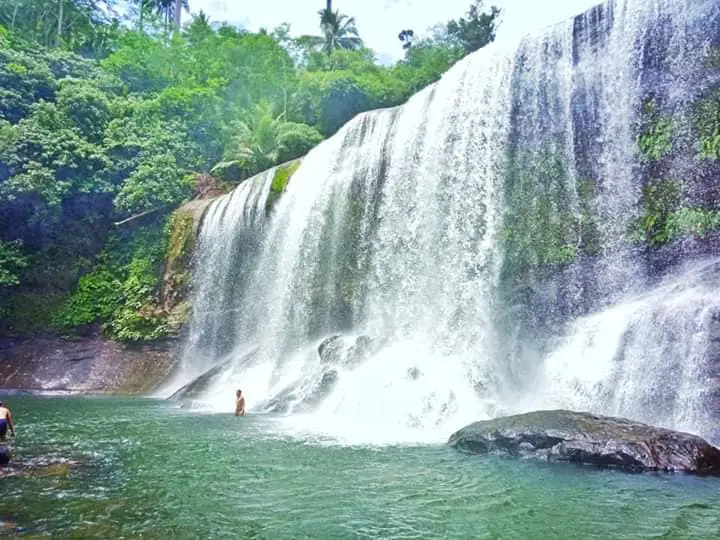 Curtain Falls is one of Davao Oriental tourist spots