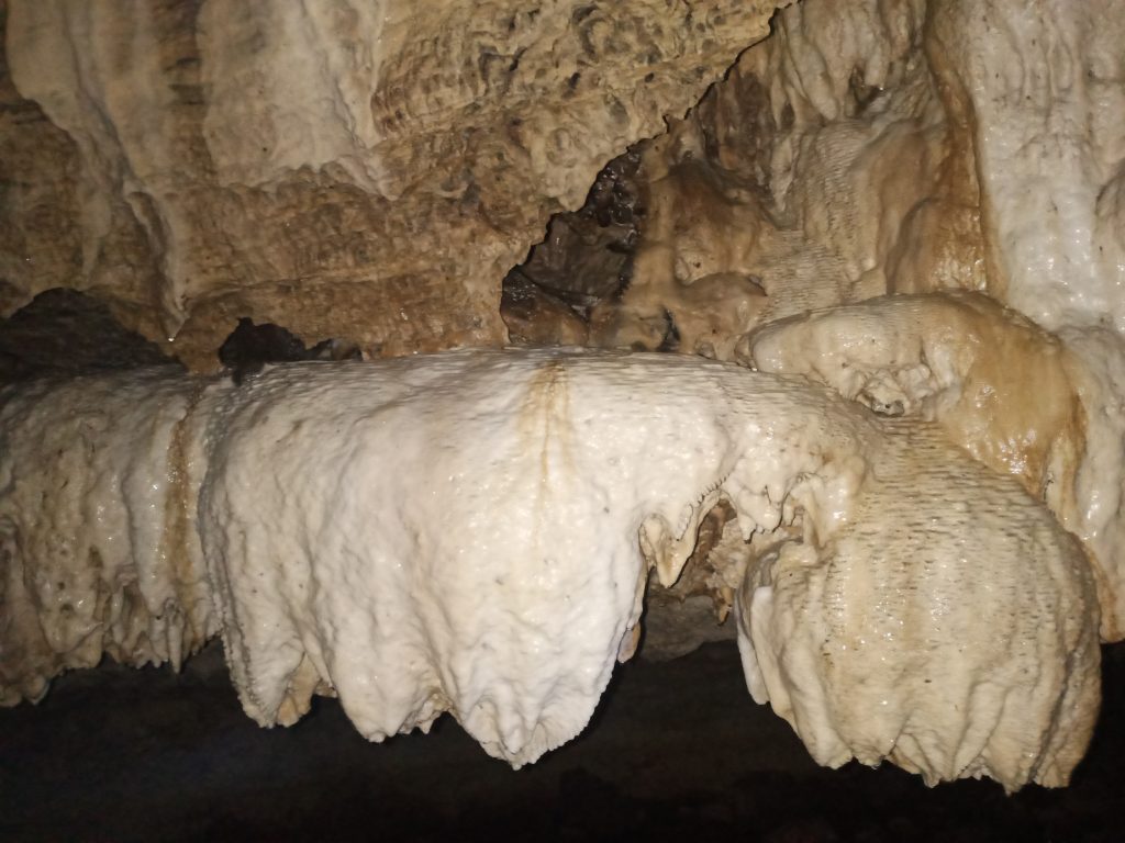 Rock formations inside Sagada Underground River