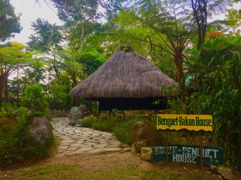 Benguet house at Winaca Eco Cultural Village