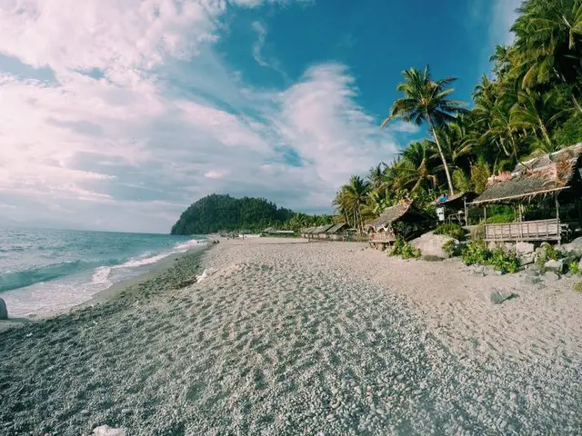 Mabua Pebble Beach is one of Surigao Del Norte tourist spots.
