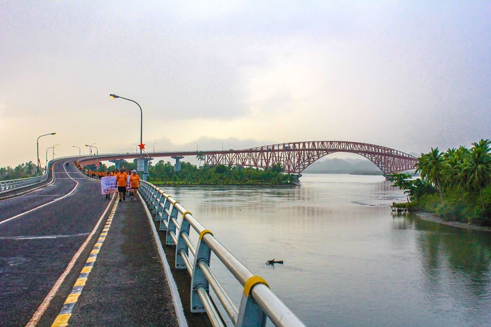 San Juanico Bridge is one of the most popular of Leyte tourist spots.
