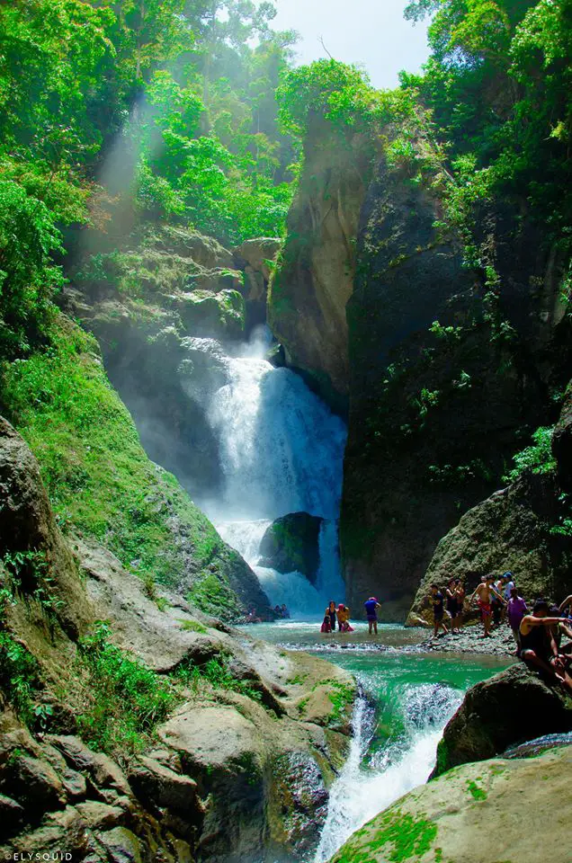 Sayahan Falls is one of the most pristine of Leyte tourist spots.