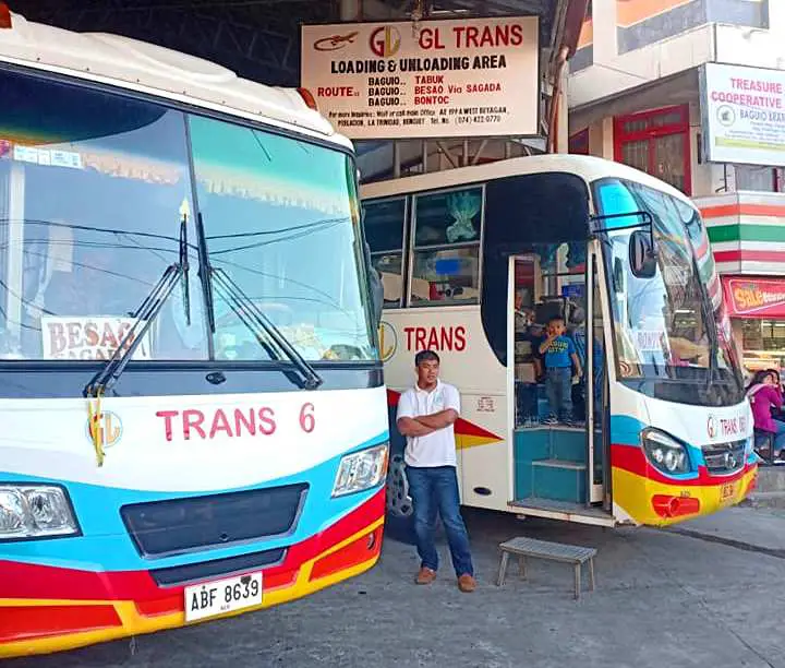 GL Trans bus is one of your options when travelling from Baguio to Sagada.