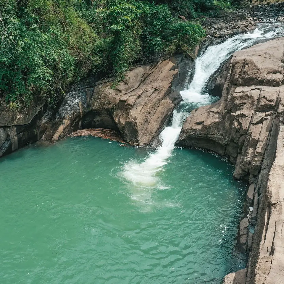 Simminublan Falls is one of the best La Union tourist spots/destinations